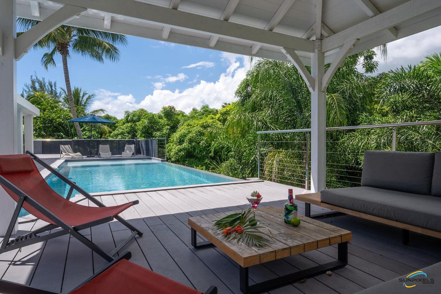 Villa Palm Diamond Jacuzzi & Piscine Prives Le Diamant Zewnętrze zdjęcie